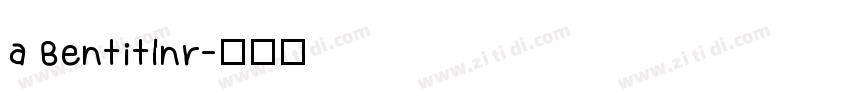 a Bentitlnr字体转换